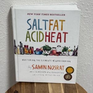 Salt Fat Acid Heat by Samin Nosrat Hardcover Mastering Elements of Cooking